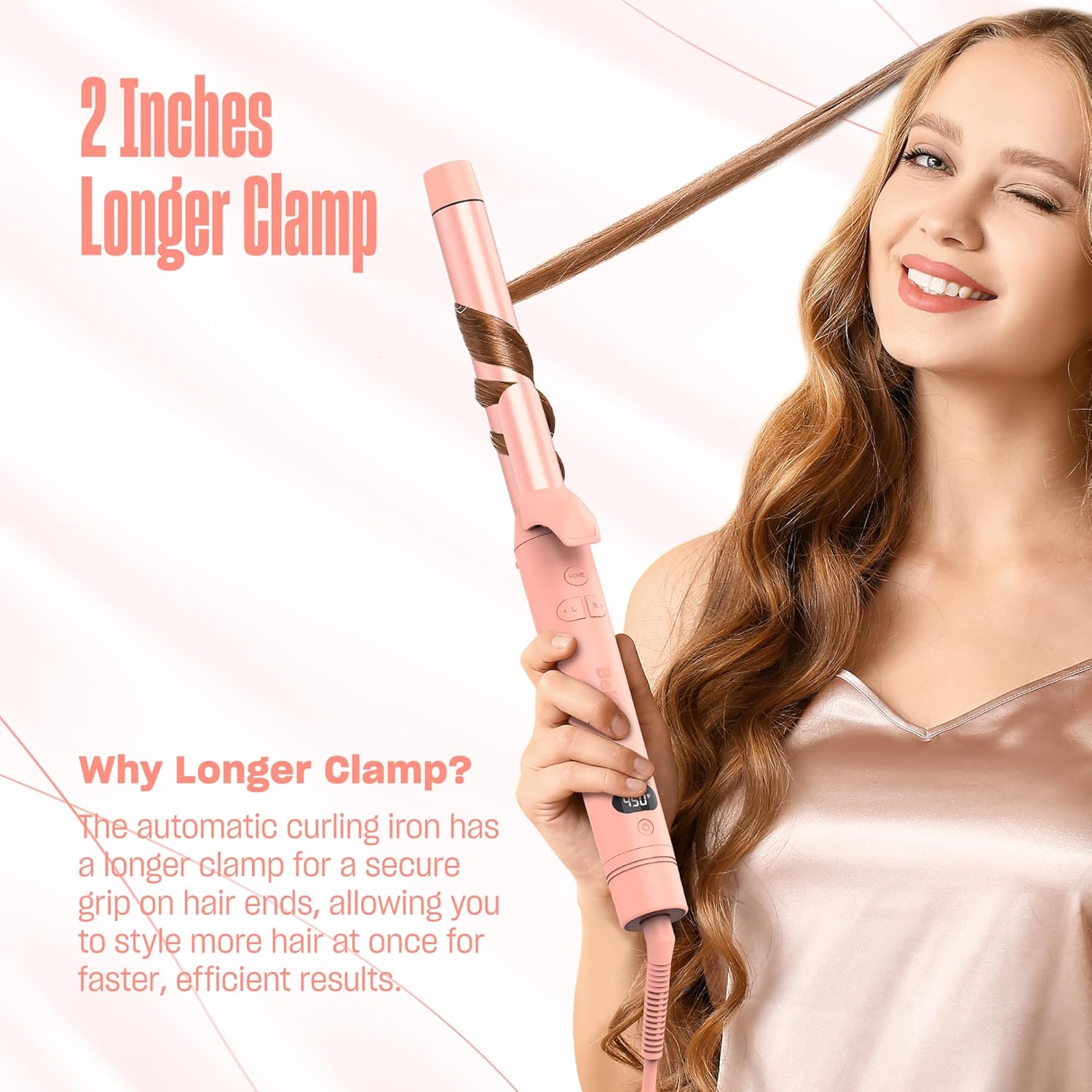 BeKind Waves | 1 Inch Auto Rotating Curling Iron