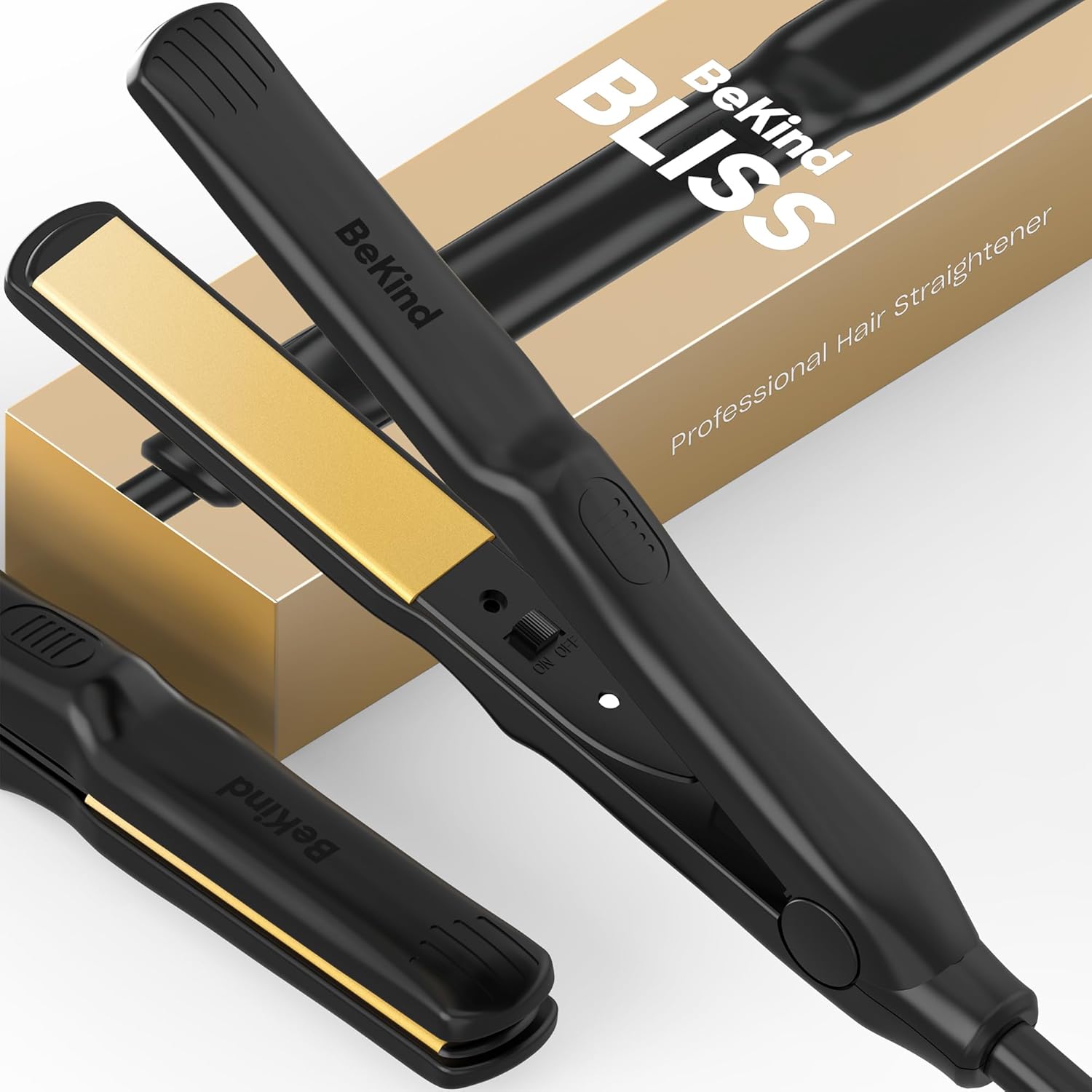 BeKind Bliss | 0.7“ Hand-Sized Mini Hair Straightener