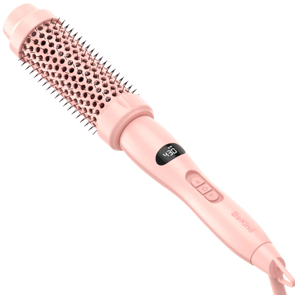 BeKind Twist Pro | 1.5" Thermal Brush, Round Heated Brush with Negative Ion