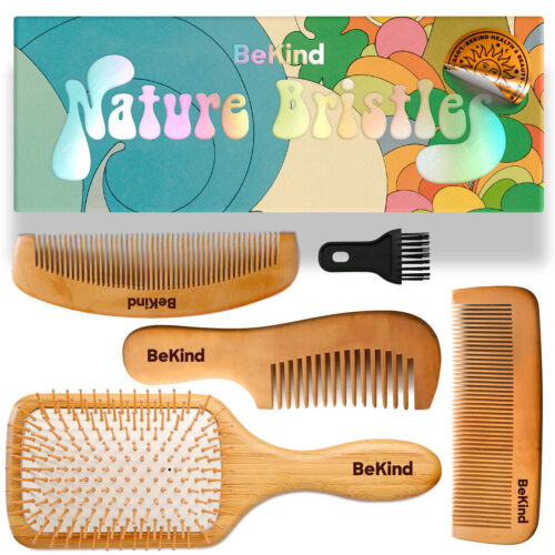 I1 Nature Bristles – Brush & Combs Kit Set