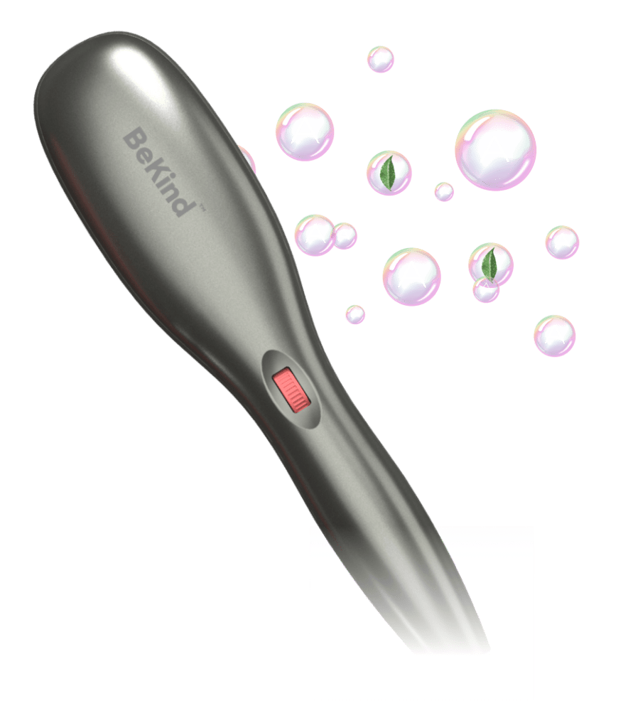 Hair Straightener Brush With Upgraded Anion Feature