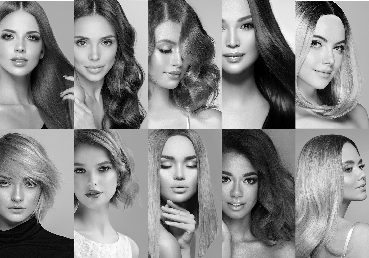 Group 39 apex for different hair styles