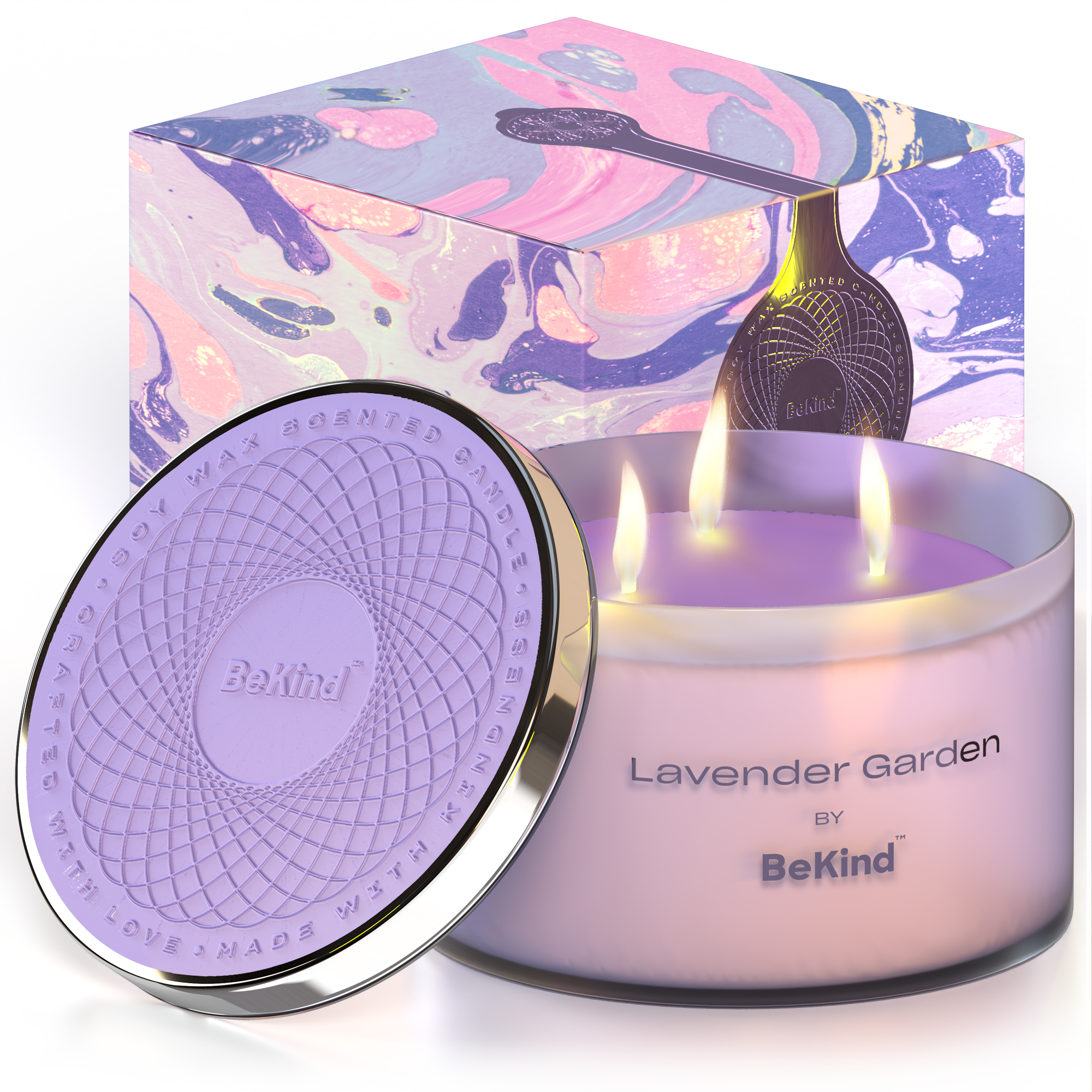 01(1) 011 BeKind Large Jar Candle Video Review Campaign