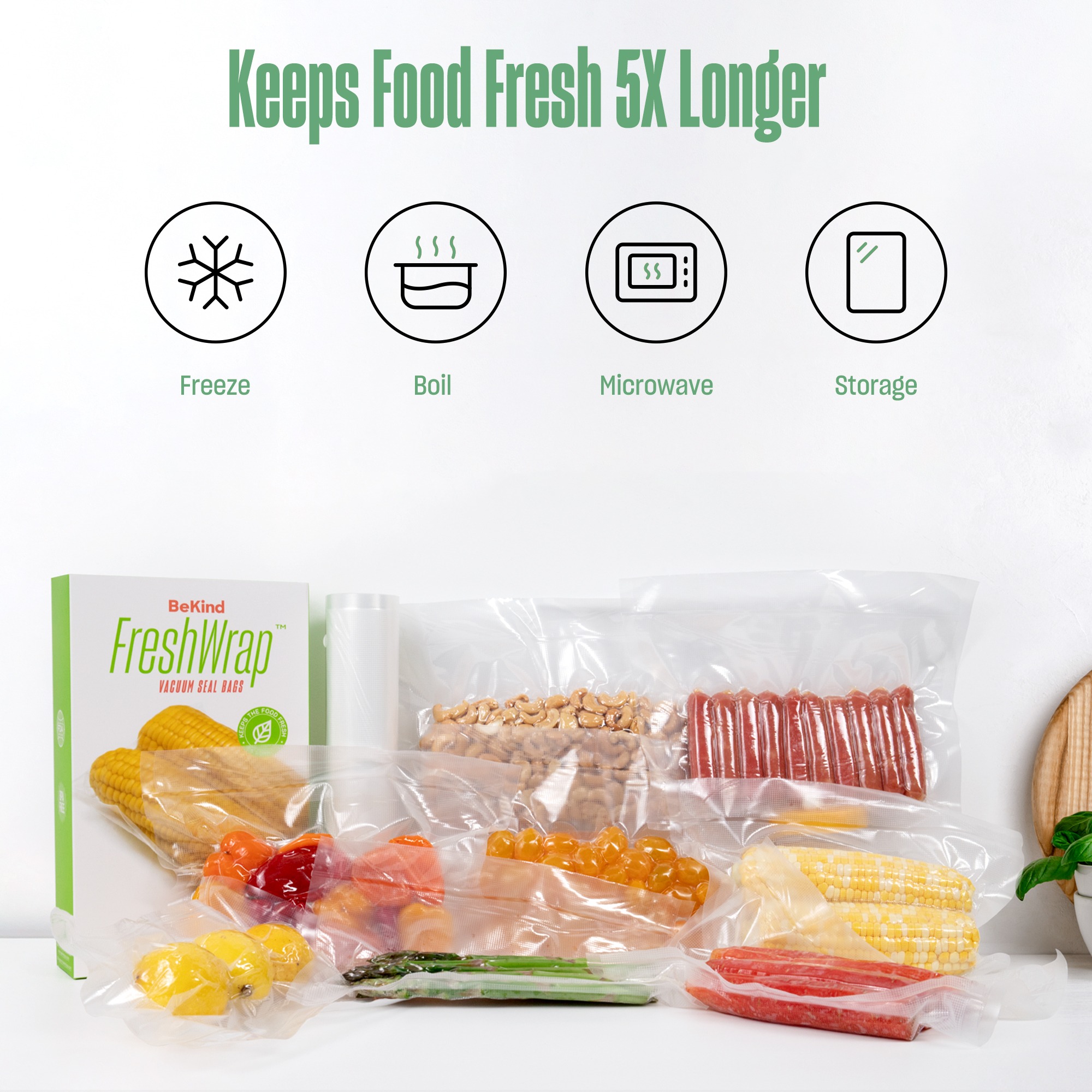 02 02 BeKind Vacuum Sealer Rollers Review Campaign Copy